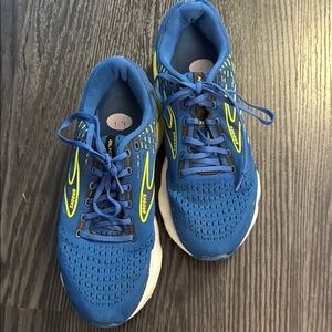 🍍 Brooks Mens Glycerin 20 Blue Running Shoes Sneakers Size 9.5 D (1103821D482)